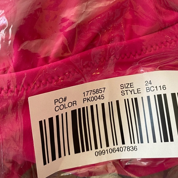J Crew Fuchsia Hot Pink Ruched V Neck One Piece Swimsuit Bathing Suit NEW - Picture 9 of 11